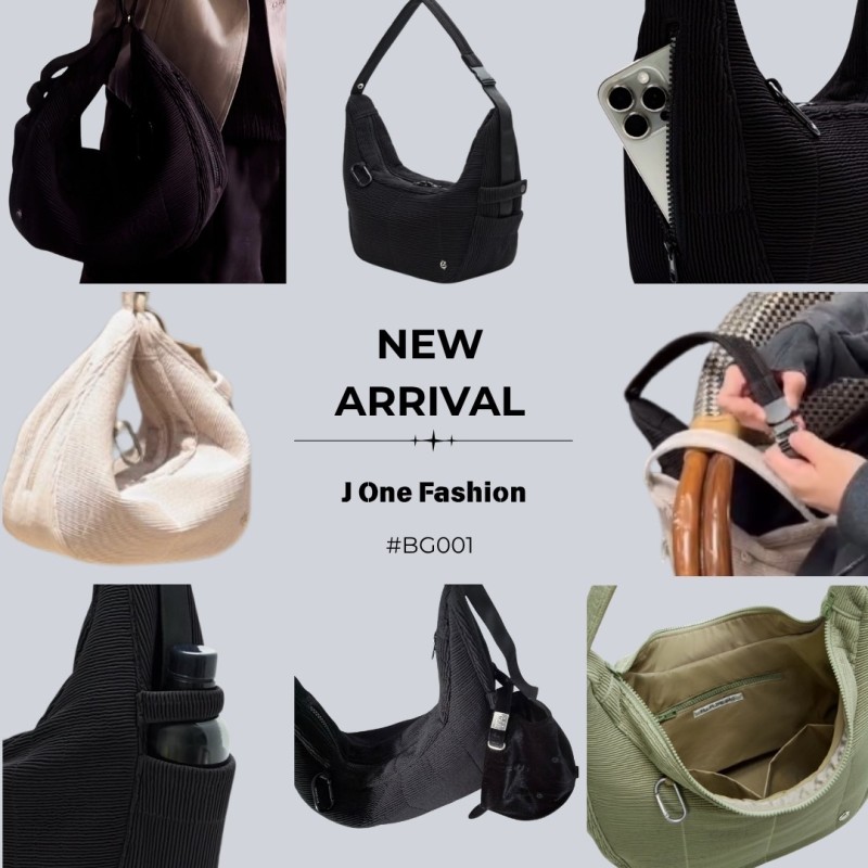 Fill in the bag_Torti _Size S_牛角包_手挽+斜咩+單肩+腋下 - #BG001